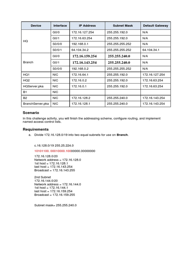 Lab 9 Cst332 PDF Network Interface Controller Ip Address