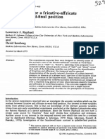 Acoustic Cues For Fricative-Affricative Contrast in World-Final Position