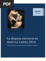 La Disputa Electoral en América Latina 2014 CELAG