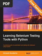 Learning Selenium Testing Tools With Python Sample Chapter