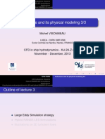 Turbulence and Its Physical Modeling 3/3: Michel Visonneau