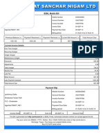 BSNL Mobile Bill: Current Invoice Details Rs