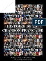 Histoire de La Chanson Française