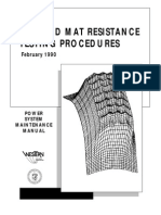 Earthmat Resistance ProcedureCHAP-08