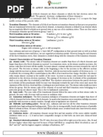 Download 10_ d - And f - Block Elementspdf by thinkiit SN251222296 doc pdf