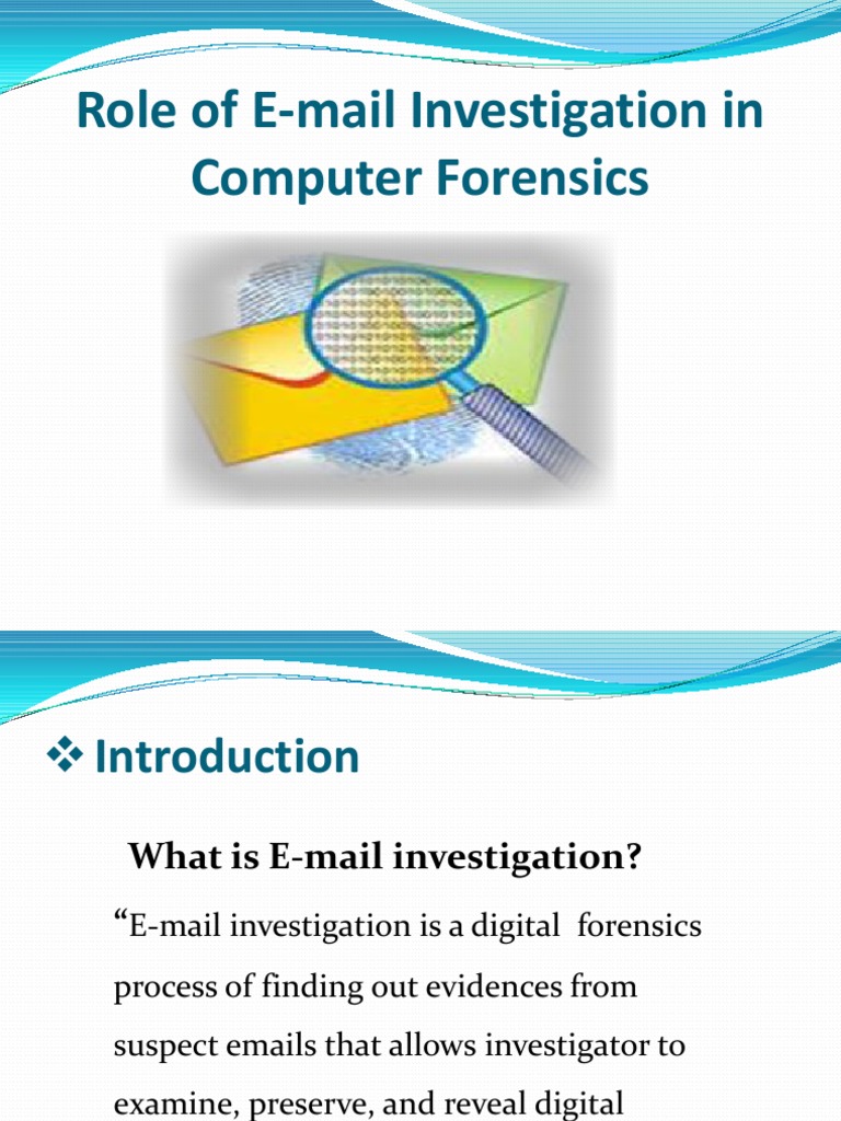 Email Forensics | PDF