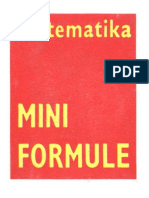 Matematika - Mini Formule