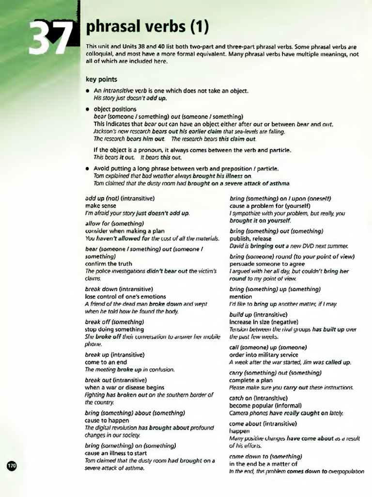 Verbs PDF | PDF