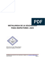 METALURGIA DE LA SOLDADURA PARA  INSPECTORES...Elaborado por..Ing. William Mendoza.pdf