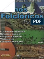 Ritmos Folcloricos Argentinos Guitarra Osvaldo Burucuá - Raul Peña