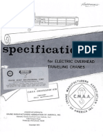 CMMA #70 Spec-Electric Overhead Traveling Cranes