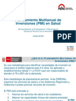 Planeamiento Multianual Inversiones San Martin