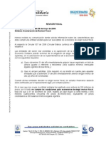 Exoneracion para Revisor Fiscal - Colombia