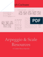 Scale and Arpeggio Guitar Info