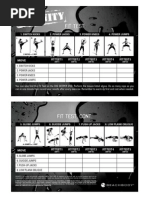 Insanity Fit Test