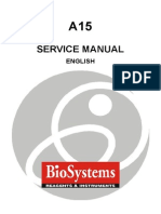 BioSystems a-15 Analyzer - Service Manual