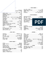 B732 Checklist