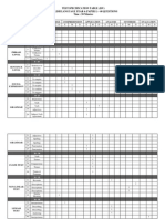 Test Specification Table - Primary School
