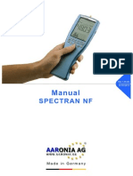 Spectran-nf 5035 Manual