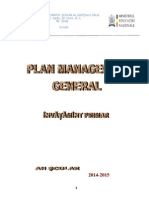 Plan Managerial General Invatamant Primar 2014-2015