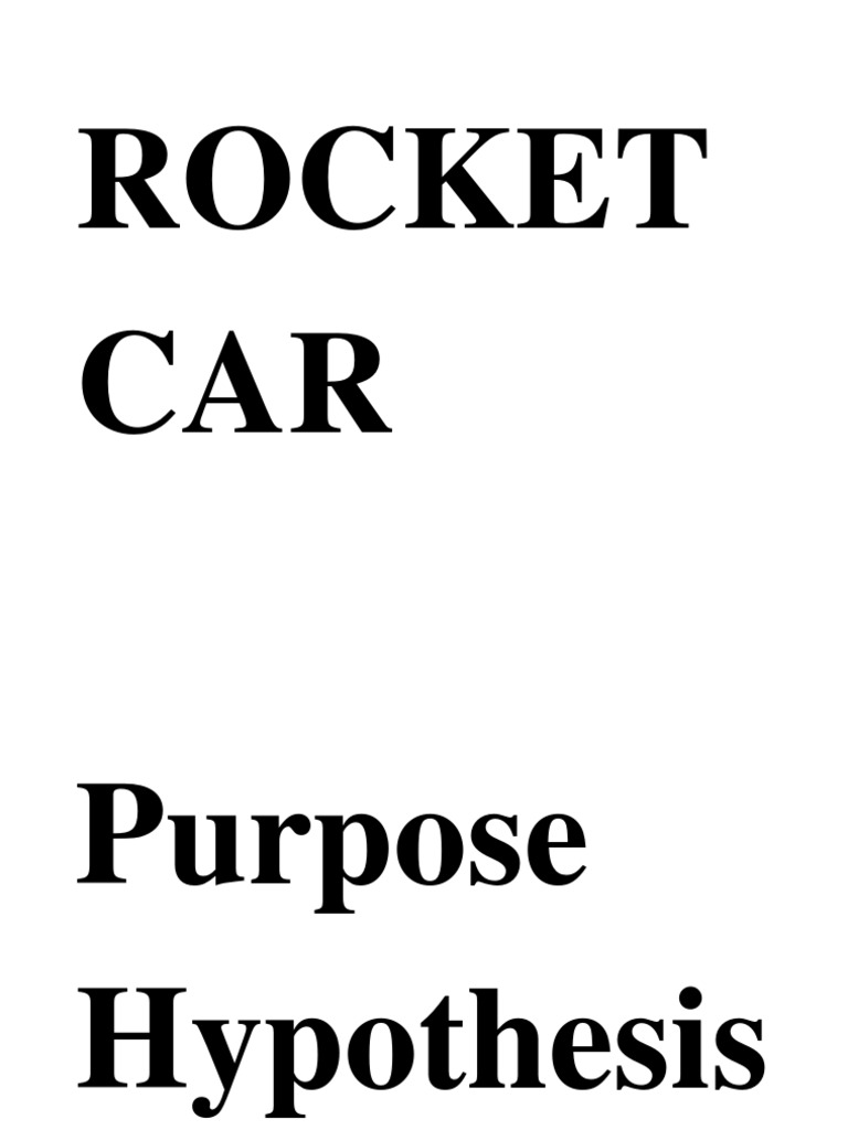 Project Car | PDF