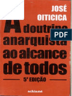 Oiticica, A Doutrina Anarquista Ao Alcance de Todos