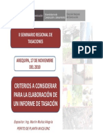 Criterios para La Elaboracion de Informe de Tasacion PDF