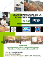 Seguridad Social  en la economia informal.El caso Perú