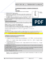 34-104 Thermodynamique Premier Principe