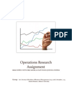 Minimum Spanning Tree and Queuing Analysis