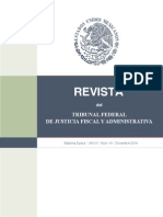 Revista Del Tribunal Federal de Justicia Fiscal y Administrativa