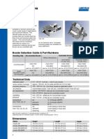 Spray Nozzles: Nozzle Selection Guide & Part Numbers