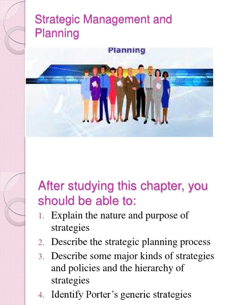 Strategic Management and Planning | PDF