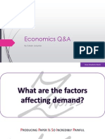 Economics Q&A Guide