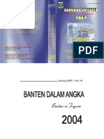 Banten Dalam Angka 2004