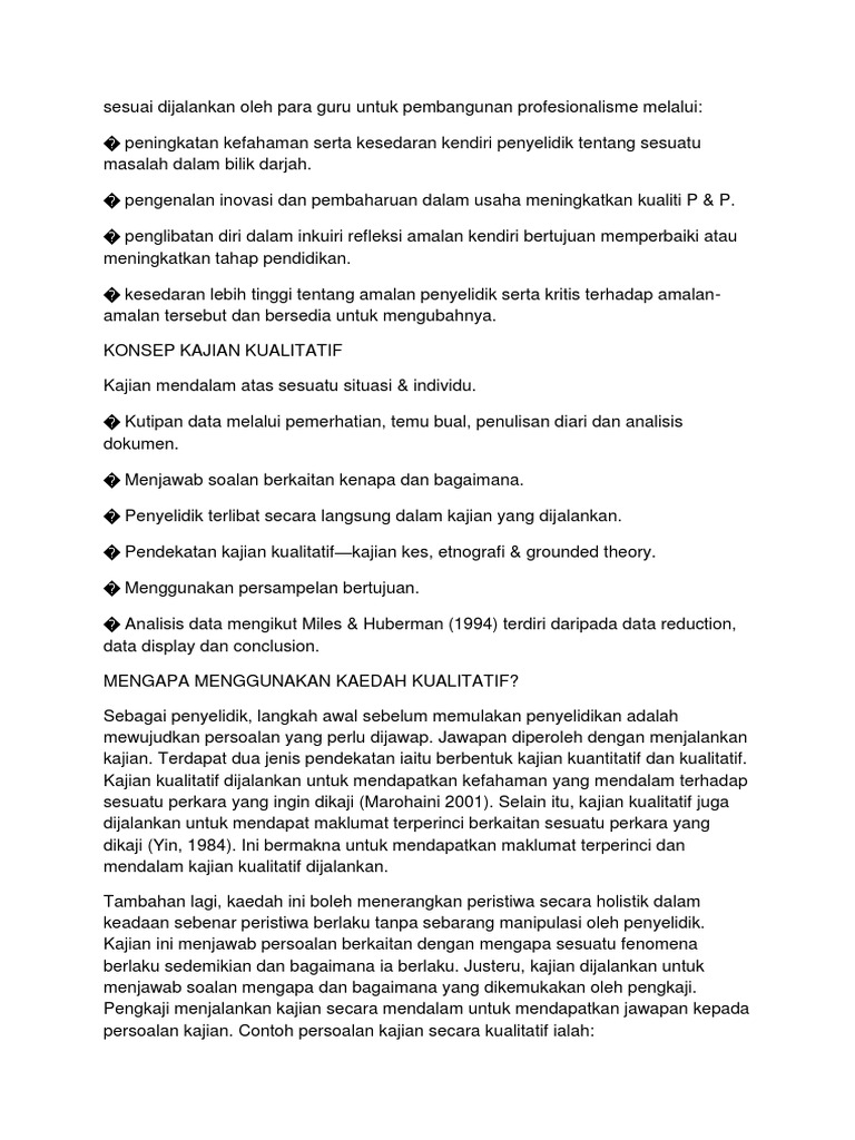 Kajian Kualitatif Pdf