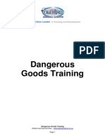 Dangerous Goods Training