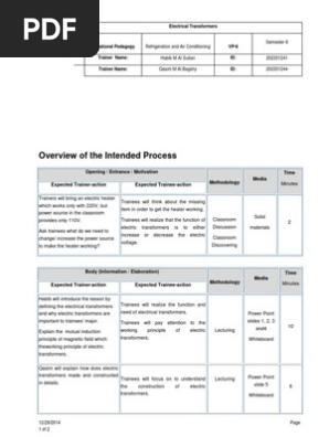 basic lesson plan