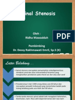 Presentasi Spinal Stenosis