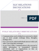 5.public Relations Communications: - Prof. Anindita Gupta