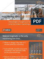 What makes Makron Logmatic machining lines so smart?