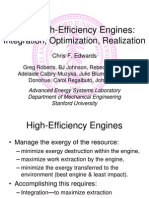 Ultra-High-Efficiency Engines:: Integration, Optimization, Realization