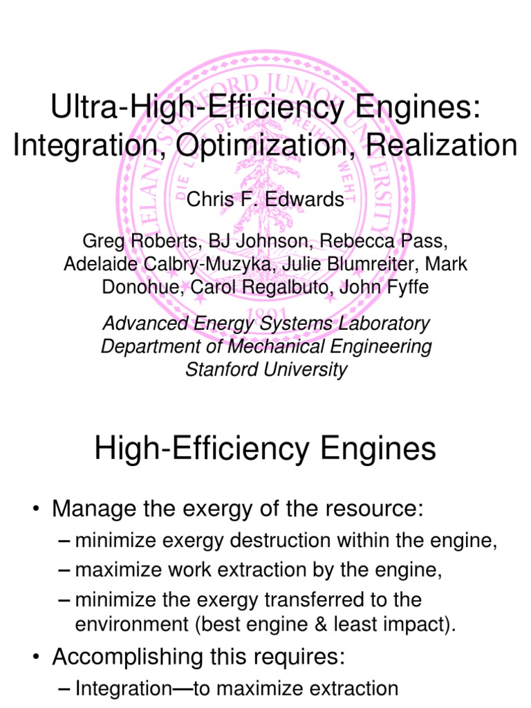Ultra-High-Efficiency Engine Optimization | PDF | Turbocharger | Diesel ...