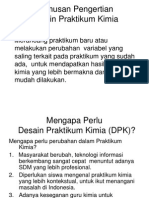 Desain Praktikum Kimia