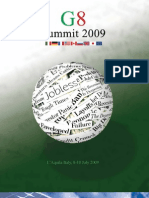 2009 G8 Summit Magazine