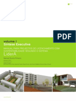 Manual para Projectos de Licenciamento com sustentabilidade segundo o Sistema LiderA. Manuel Duarte Pinheiro (2010)