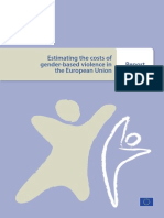 Estimating The Costs of Gender-Based Violence in European Union