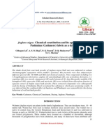 Juglans Nigra - Chemical Constitution and Its Application On Pashmina (Cashmere) Fabric As A Dye