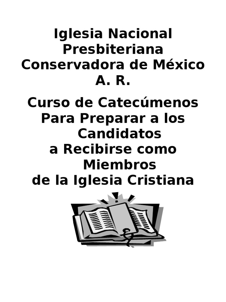Iglesia Nacional Presbiteriana Conservadora de México A. | PDF | Oración |  Biblia