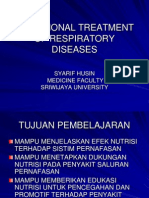 Nutritional Treatment of Respiratory Diseases